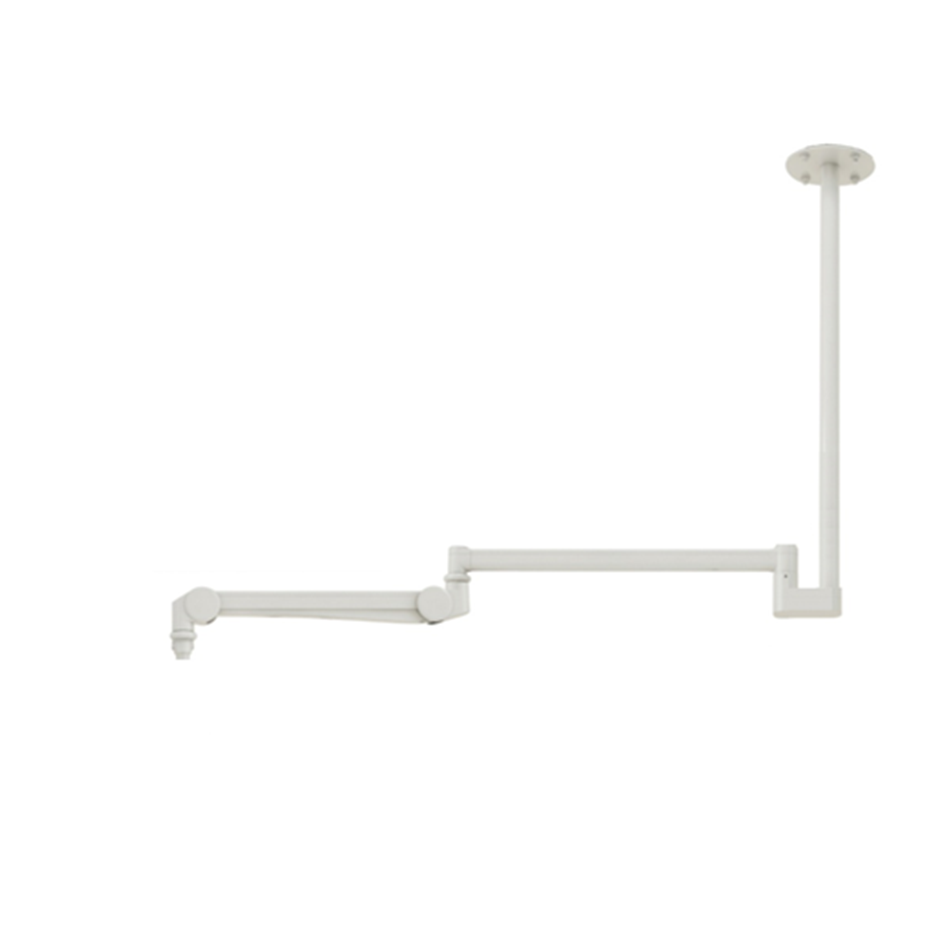 Aluminum alloy telescopic hoisting support arm